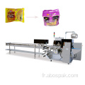 Machine d&#39;emballage de flux de nourriture de nouilles horizontales